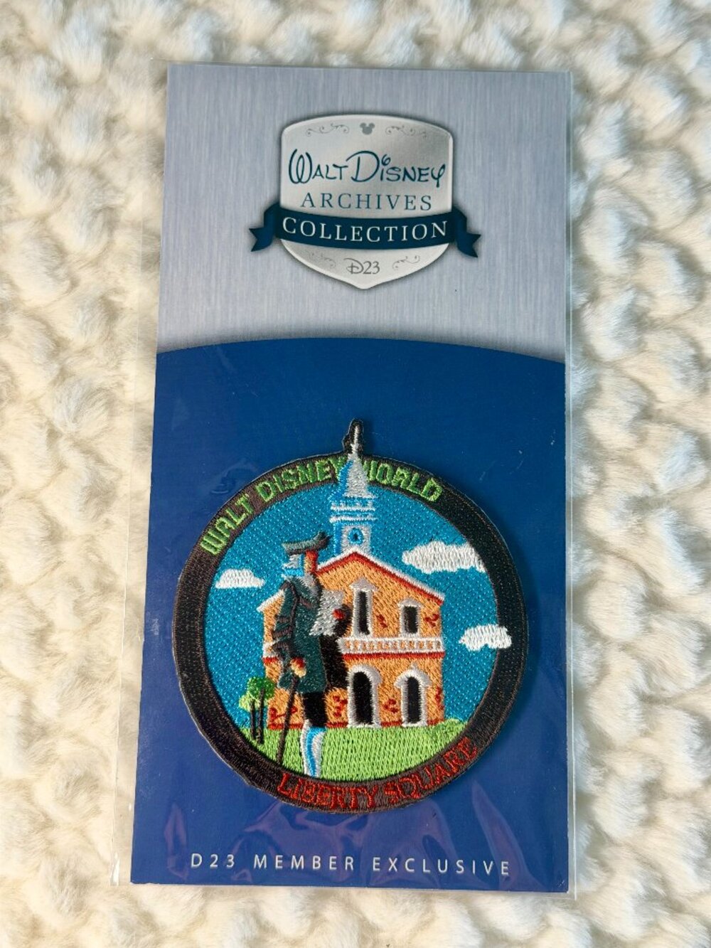Disney Archives Collection D23 Member Exclusive Patch Walt Disney World Liberty